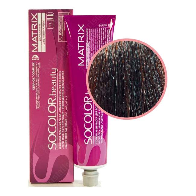 Крем-краска для волос Matrix SOCOLOR beauty 5C Крем-краска для волос Matrix SOCOLOR beauty 5C