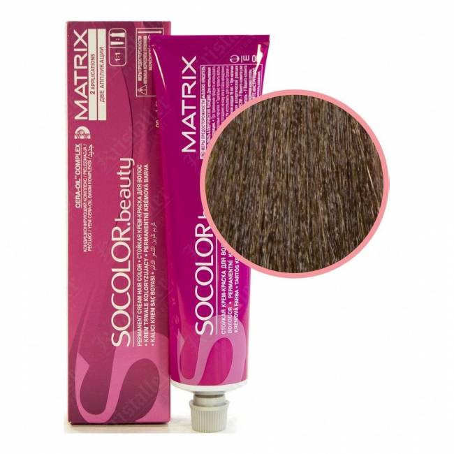 Крем-краска для волос Matrix SOCOLOR beauty 6BC Крем-краска для волос Matrix SOCOLOR beauty 6BC