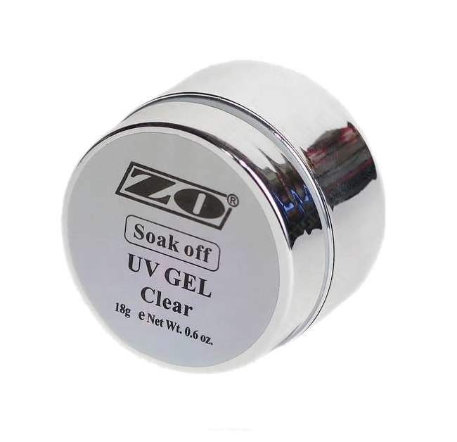 Био-гель для укрепления ногтей Zo Soak-off, clear, 18ml Био-гель для укрепления ногтей Zo Soak-off, clear, 18ml