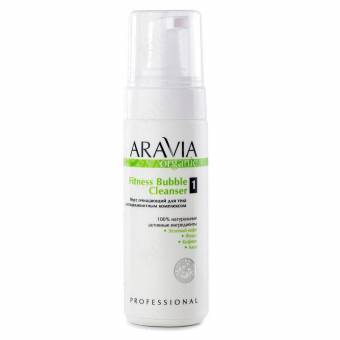 Мусс для тела антицеллюлитный Aravia Organic Fitness Bubble Cleanser Мусс для тела антицеллюлитный Aravia Organic Fitness Bubble Cleanser