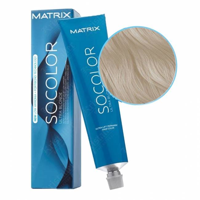 Крем-краска для волос Matrix SOCOLOR beauty Ultra.BLONDE UL-NV+