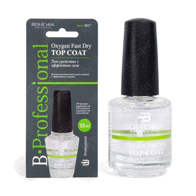 Bohemia, Top coat, # 5017, 15ml Bohemia, Top coat, # 5017, 15ml