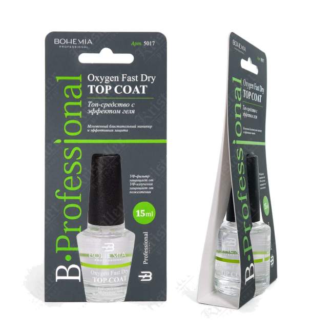 Bohemia, Top coat, # 5017, 15ml Bohemia, Top coat, # 5017, 15ml