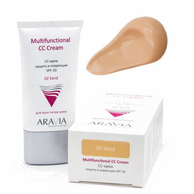 СС-крем защитный SPF-20 Multifunctional CC Cream Sand 02 СС-крем защитный SPF-20 Multifunctional CC Cream Sand 02