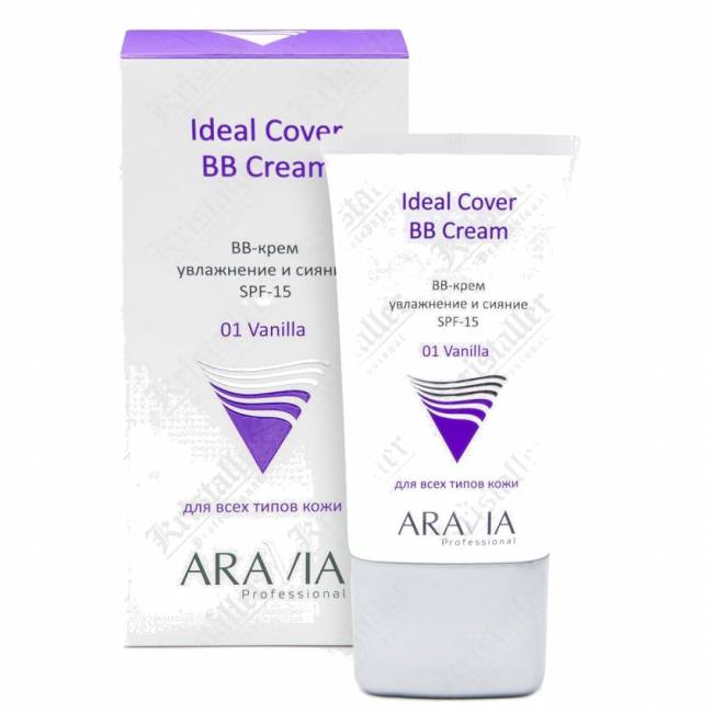 BB-крем увлажняющий SPF-15 Ideal Cover BB-Cream Vanilla 01